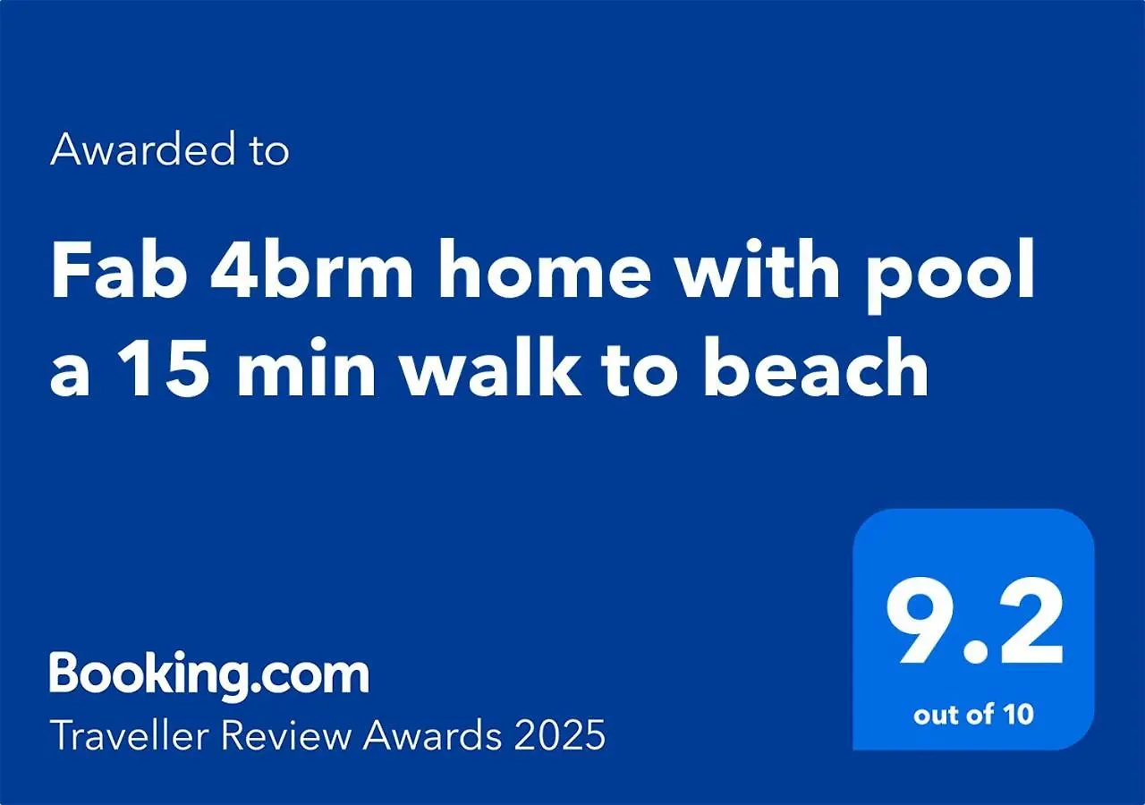 Nyaraló Fab 4Brm Home With Pool A 18 Min Walk To Beach Gold Coast
